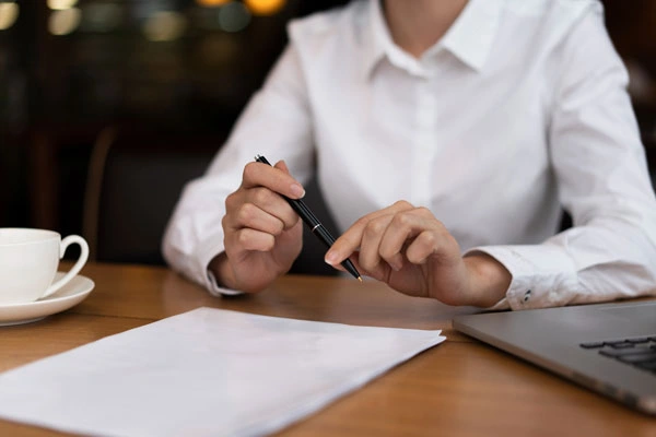 Preparing estate documents for signing